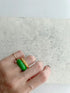 macaron † green
